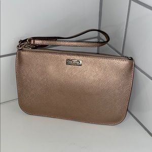 Kate Spade Wristlet GOLD